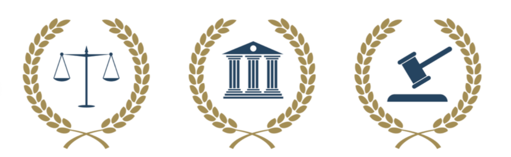 Anasayfa lawyer icons set